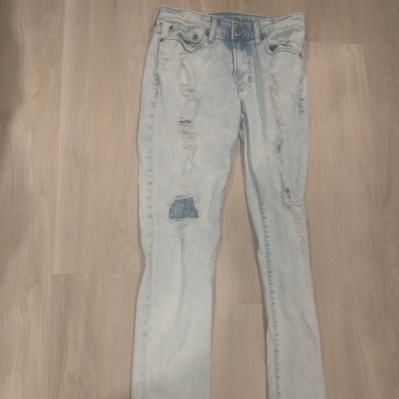 American Eagle mens extreme distressed jeans - Picture 1 of 4